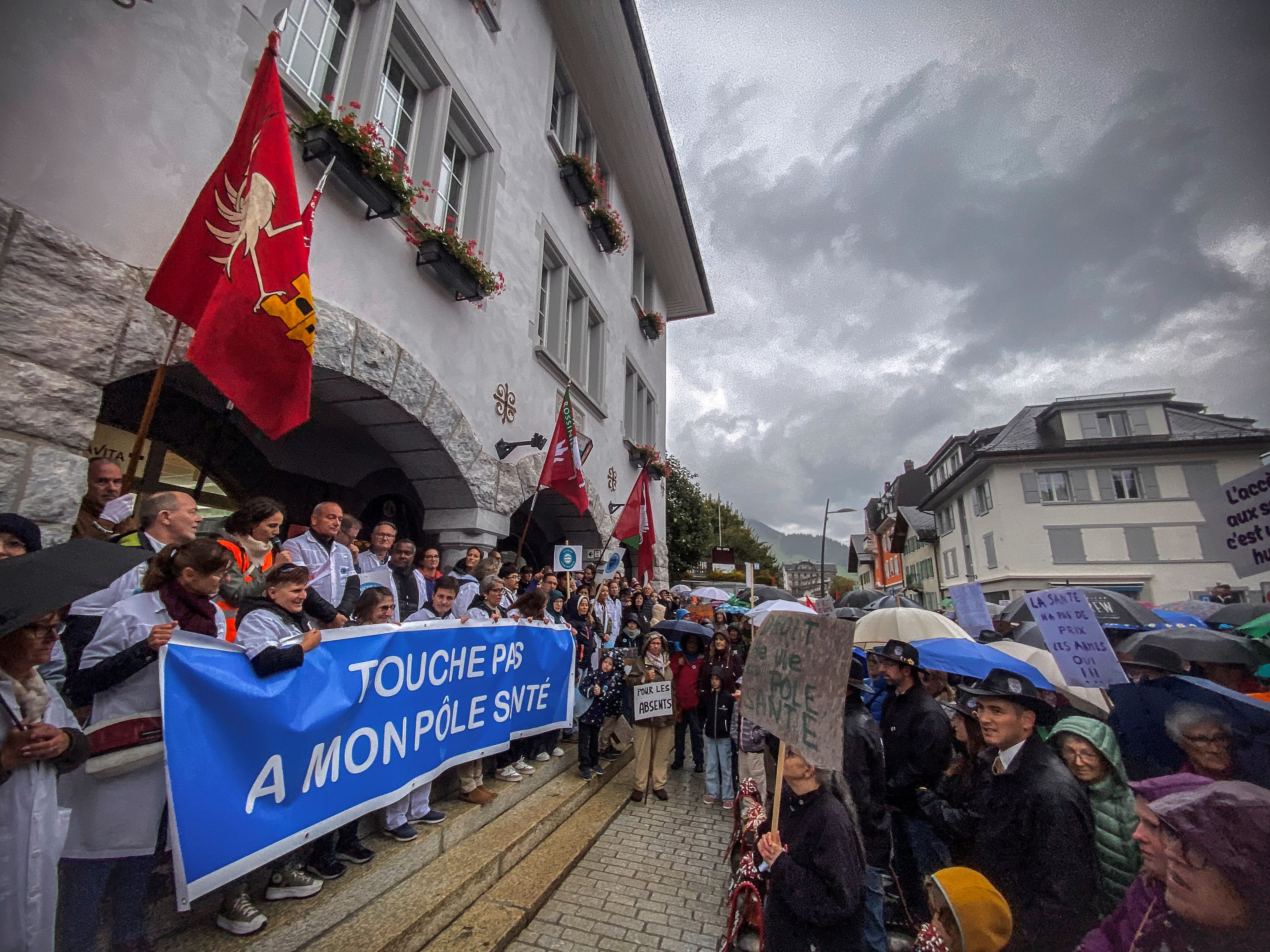 Château d'Oex: une forte mobilisation pour soutenir le Pôle Santé du Pays d'Enhaut